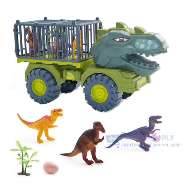 Big Dinosaur Car Truck Set Pakshoply Kids Toys