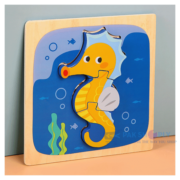 3D Wooden Jigsaw Puzzles Pakshoply Kids Toys