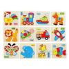 3D Wooden Jigsaw Puzzles Pakshoply Kids Toys