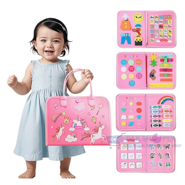 Busy Board Montessori Toys for Toddlers Pakshoply Kids Toys