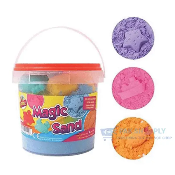 FunBlast Creative Kinetic Sand Kit with 3 Moulds PakShoply Kids Toys
