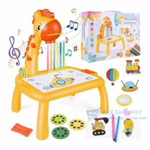 Kids Drawing Projector Table with Light Pakshoply Kids Toys