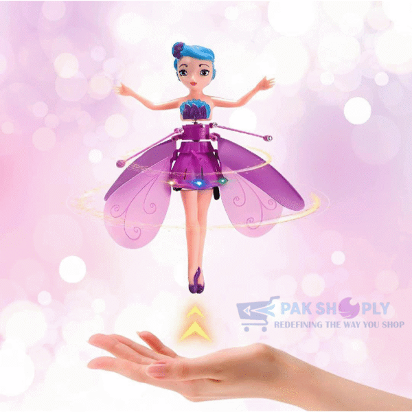 USB Rechargeable Flying Fairy Princess Doll for Girls PakShoply Kids Toys
