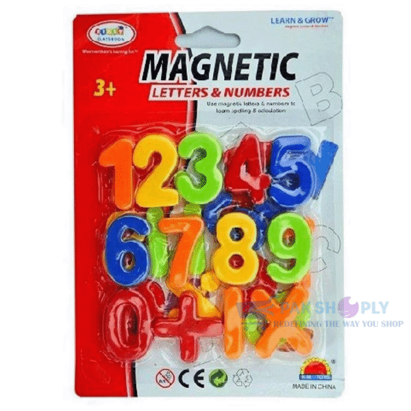 Best Magnetic Numbers Letters Kids Toddlers A1 PakShoply Kids Toys